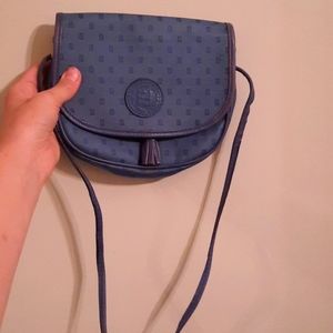 Authentic blue vintage Fendi crossbody